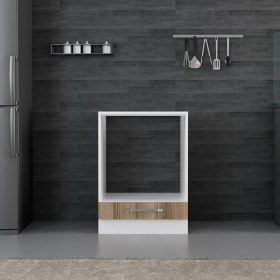 Resim Minar Mutfak Alt Modül 1k 60 cm Ank Dolap Beyaz D1 