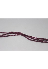 Resim Bileklik Boy Yakut Taşı Yarım Dizi 2mm 17cm Uzunluğundadır Çok Renkli 