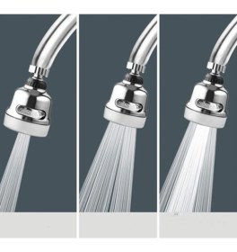 Resim 360 DERECE Dönebilen 3 Kademeli Tasarruflu Musluk Başlığı 