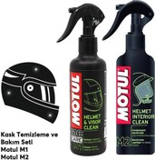 Resim Motul M1 + M2 Kask Vizör Bakım ve Temizleme Seti 250 Ml 