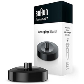 Resim Braun Series 5-6 ve 7 Tıraş Makinesi Uyumlu Şarj Standı 