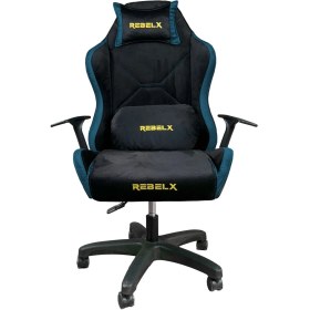 Resim RebelX Oyuncu Koltuğu Glumpy Yeşil Renk Yüksek Yoğunluklu Sünger ile Konforlu 80 kg Kapasiteli 