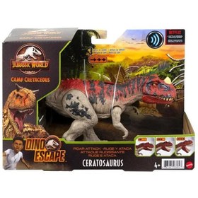 Resim Jurassic World Sesli Dinozor Figürleri GWD06-GWD07 
