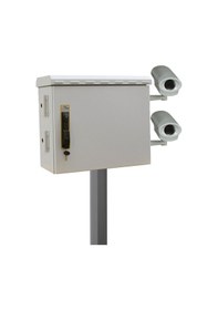 Resim 7U 19" 250Mm Outdoor Mobese Direk Tipi Rack Kabinet Çift Cidarlı 