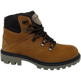 Resim Scooter 7101 Unisex Tarçın Hakiki Deri Su Geçirmez Watertight Bot 