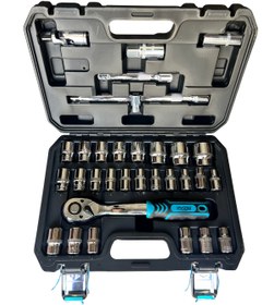 Resim LOKMA PROFESYONEL TAKIMI 32 PARÇA 1/2" 