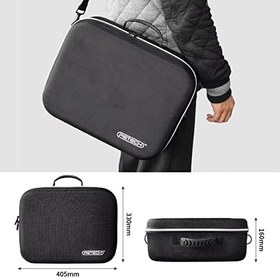 Resim BeisDirect VR Travel Carrying Cases Compatible with PS VR2 All-in-one VR and Accessories, Hard EVA Travel Case Storage Bag Portable Traveling Bag for VR Headset and Handle 