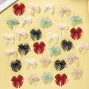 Resim 50/100 adet Dantel Organza Kurdele DIY El Yapımı Hediye Aksesuarları Mini Saten Kurdele El Yapımı Kurdele İç Çamaşırı Çorap Saç Aksesuarları Noel Hediyesi Kurdele Başlık Aksesuarları 