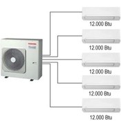 Resim Toshiba 5M Multi Split Klima 12.000+12.000+12.000+12.000+12.000 BTU/h 