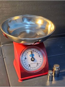 Resim Epilons 5 Kg Retro Nostalji Mutfak Tartısı Analog Terazi 