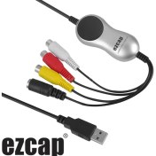 Resim Ezcap Ezcap 170 USB 2.0 Vhs Hi8 Analog Video Capture Görüntü Yakalama Kartı 