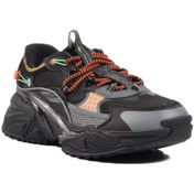 Resim Erke 11123120035 Siyah-Turuncu Erkek Sneaker 