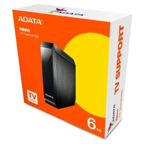 Resim SARVONA Adata 6tb HM800 3.5" USB 3.2 Gen1 (Max.5gbps) Siyah Harici Harddisk 