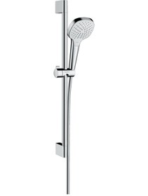 Resim Hansgrohe Croma Select E Dus Setı Varıo 65 Cm Dus Barı Ile Beyaz/ Diğer 