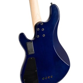 Resim Cort GB-FUSION4BB 4 Telli Aktif Bas Gitar - Blue Burst (Orta/Profesyonel Seviye) | Duncan Designed Manyetikler, Aktif EQ Sistemi, Dişbudak Üzeri Akçaağaç Kaplama Gövde 