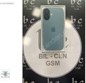 Resim Apple iPhone 16 İkinci El TR | 128 GB | Deniz Mavisi 