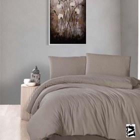 Resim Schafer Soft Gofre Çift Kişilik Nevresim Tkm-4parça 