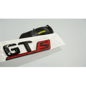 Resim DK Tuning Gt S Kırmızı Siyah Logo Amblem Orjinal Ürün 