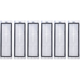 Resim Parmis Xiaomi Uyumlu Robo-rock S6 (S60/S65 SERİES) S6 Maxv - S6 Pure Akıllı Robot Süpürge Hepa Filtre 6 Ade 