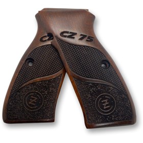 Resim ZIB GRIPS CZ-75 Pistol Grip Handmade From Walnut Wood Ars.026 