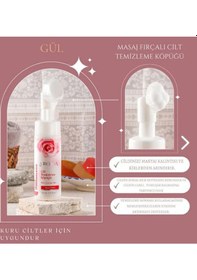 Resim Larossa Gül Özlü Kuru Ciltler İçin Yüz Temizleme Köpüğü 150 ML 