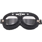 Resim Suntek Vintage Toz Korumalı Fit For Motosiklet Gözlüğü 