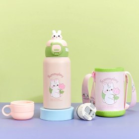 Resim Linrim Yalıtımlı Kupa Boynuzlu Pipetli Kupa (Yurt Dışından) 