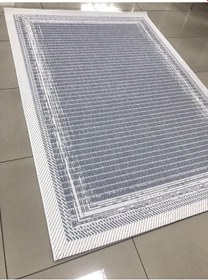 Resim Liparis Sisal Halı Dc427 Serisi Oturma Salon Yatak Odası Halısı Gri - Krem 