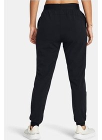 Resim Under Armour Armoursport High Rise Wvn Pnt Kadın Eşofman Altı-28303-siyah Siyah 