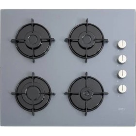 Resim Esty ACO5335S01 Gri Cam Ankastre Ocak 