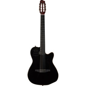 Resim Godin ACS HG Elektro Klasik Gitar (Black Pearl) 