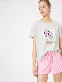 Resim Disney Baskılı Pijama Takımı 