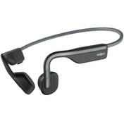 Resim Shokz OpenMove IP55, Bluetooth 5.1, 6 Saat Pil Ömrü, Mikrofonlu Günlük ve Spor Kulaklık - Gri 
