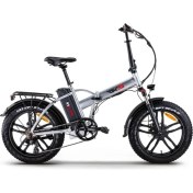 Resim Rks Rsııı Pro x ( Rs3 ) Elektrikli Katlanabilir Bisiklet Silver 