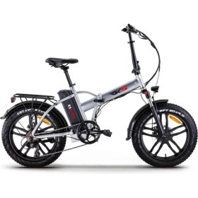 Resim Rks Rsııı Pro x ( Rs3 ) Elektrikli Katlanabilir Bisiklet Silver 