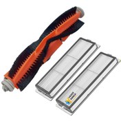 Resim Xiaomi Uyumlu Mijia Mop 1C 2C 1T Mi 2Pro+ Dreame F9 Robot Süpürge Ana Rulo Fırça Hepa Filtre 2 Adet 