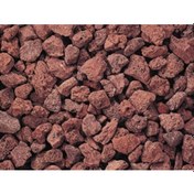 Resim Kırmızı Pomza Taşı 10-15 mm 20 kg Volkanik Ponza Lav Taşı 