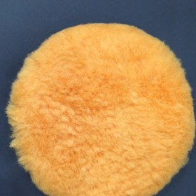 Resim Wagner Epoksi Reçine Pasta Cila Parlatma Polisaj Kuzu Postu Keçe Cırtlı 180MM 