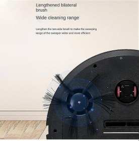 Resim Aitong Akıllı Robot Süpürge Ve Paspas Makinesi - 3'ü 1 Arada, Otomatik Yıkama, Siyah Ev Temizleyici Siyah 