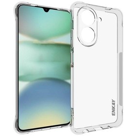Resim Redmi A5 4g 171.7mm Enkay Hat-prince Şeffaf Tpu Darbeye Dayanıklı Telefon Kılıfı İçin 