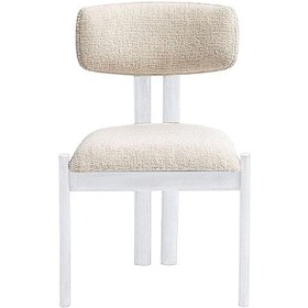 Resim Espoo İskandinav Ahşap Bohem Sandalye Beyaz - Beyaz 
