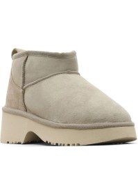 Resim Bueno Shoes Bej Süet Kadın Düz Bot 05AG701 05AG701 
