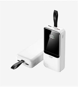 Resim Linktech EF96 Strong 22.5W Çevre Dostu 27000mAh Powerbank, Beyaz 