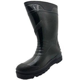 Resim Ulaş - Pvc Orta Bot Lastik Çizme - Koyu Yeşil - 37 