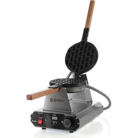 Resim Smh S20 Bubble 1450 W Endüstriyel Waffle Makinesi 
