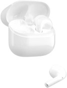 Resim yusuftex srht Kulaklık Beyaz Kulak içi TWS Kablosuz Çift Mikrofonlu Bluetooth 5.3 TW5 Soundcraft BİX Ye 