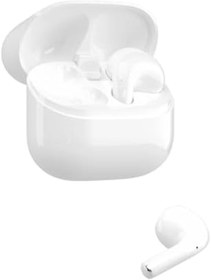 Resim yusuftex srht Kulaklık Beyaz Kulak içi TWS Kablosuz Çift Mikrofonlu Bluetooth 5.3 TW5 Soundcraft BİX Ye 