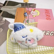 Resim OEMG Yeni Yaratıcı Sevimli Anahtarlık Karikatür Peluş Bebek Kolye Çok Yönlü Anahtarlık Kolye Çanta Bebek Çekicilik (Yurt Dışından) 