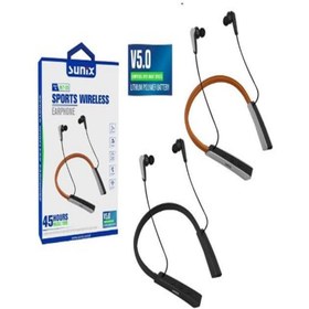 Resim sunixx Sunix BLT-35 sports wıreless earphone 60 saat müzik dinleme Bluetooth Kulaklık siyah 