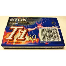 Resim Tdk T1 -60 Teyp Kaseti 60 Dk. 